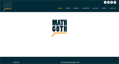 Desktop Screenshot of mathgoth.com
